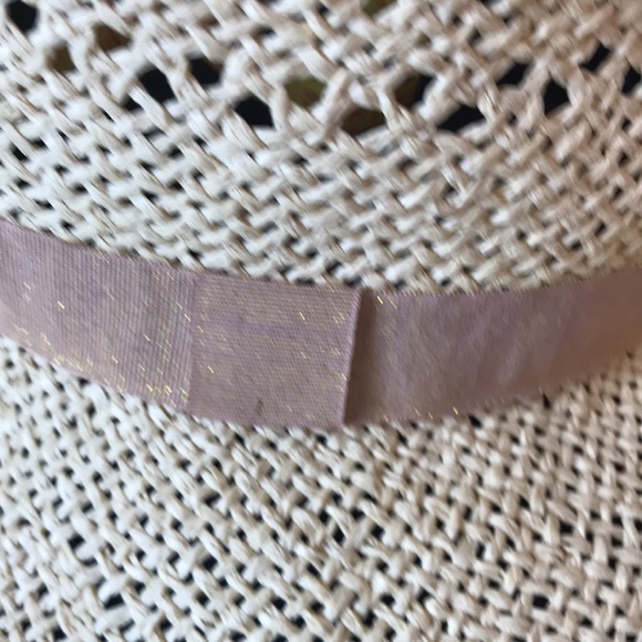 Woven Paper Sun Hat OSFM - Picture 5 of 5